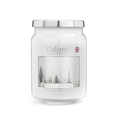 Wax Lyrical Candle Colony Frosty Morning Glass Jar 475g