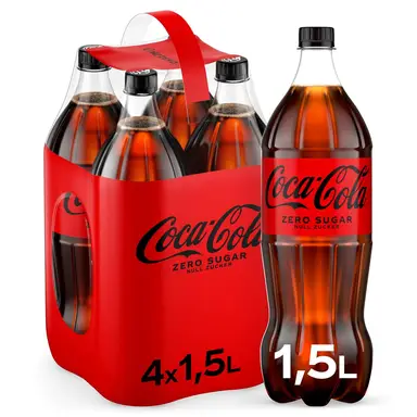 Coca-Cola Zero 4x1,5L