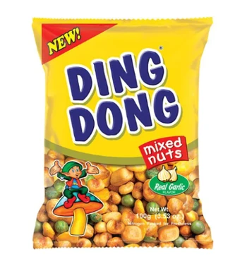 Ding Dong Super Mix Nuts Garlic Flavour 100g