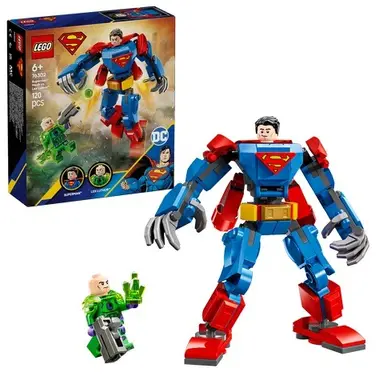 LEGO DC 76302 Méca de Superman Contre Lex Luthor - Set de Construction