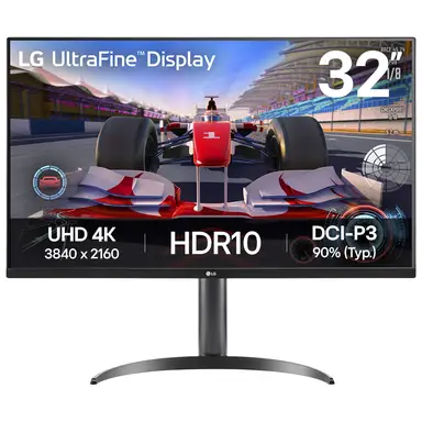 LG 32UR500K-B 32-inch UHD 4K VA Monitor with Speakers