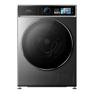 【Vakantiegeld Deal】coocaa Galaxy A7-serie voorlader-wasmachine, 12 kg, BLDC-invertermotor, A-30% klasse, bacterieverwijderingssysteem, stoomwassen, snelwasprogramma 15 min, kinderslot, 14 programma's, eindtijd uitstel, babycare, anti-huisdierharen [Energieklasse A] F124A7ZBC0