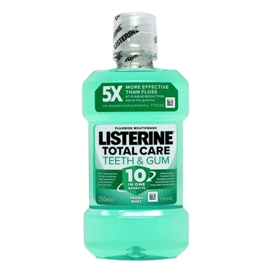 Listerine Total Care Mondwater voor Tanden en Tandvlees 250 ml Fles