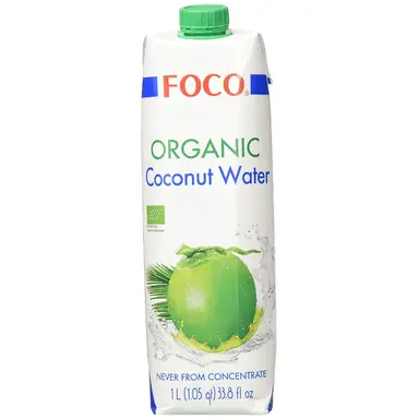 FOCO Organic coconut water 1 L