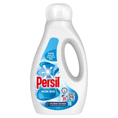 Persil Liquid Laundry Detergent, Non Bio, 35 Washes, 945ml