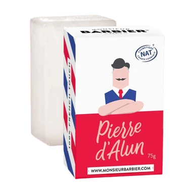 Monsieur Barbier Pierre d'alun après-rasage - 75 g