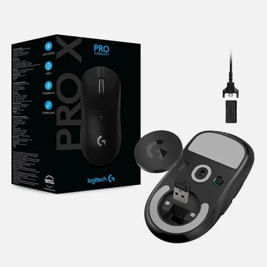Logitech Maus PRO X SUPERLIGHT schwarz 910-005880