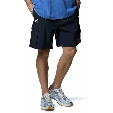 Under Armour Vibe Woven Men's 8" Cargo Shorts - Black