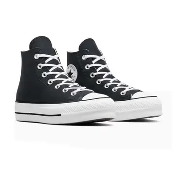 Converse Chuck Taylor All Star Lift Platform Women's High-Top Shoes - Black