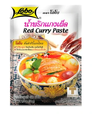 Lobo Red Curry Paste 50g