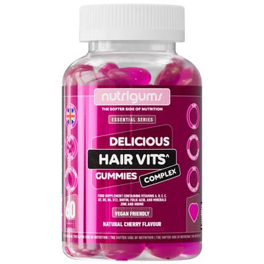 Nutrigums Hair Vitamin Daily Wellness Support Gummies - 60 Gummies