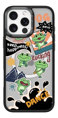 COMMA Cultural Series Magnetic Case iPhone16 lucky frog