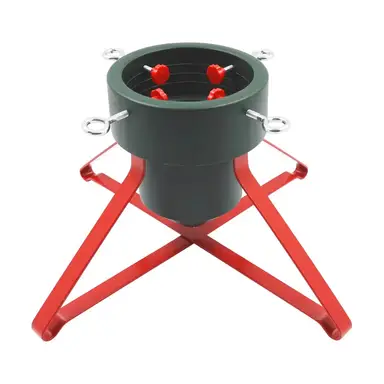 Christmas Workshop Christmas Tree Stand - Large -Red/Green