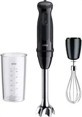 Braun MQ50051M Multiquick staafmixer - 1000 W vermogen - opzetstuk met garde - eenvoudig te reinigen - staafmixer