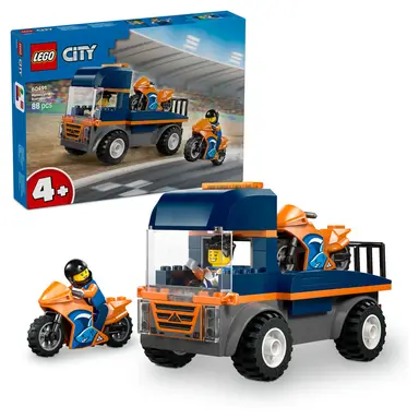 LEGO City 60491 Motorcycle Transporter