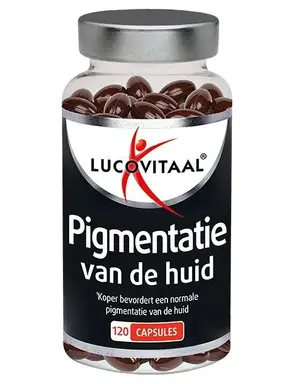 Lucovitaal Pigmentatie van de huid 120 capsules
