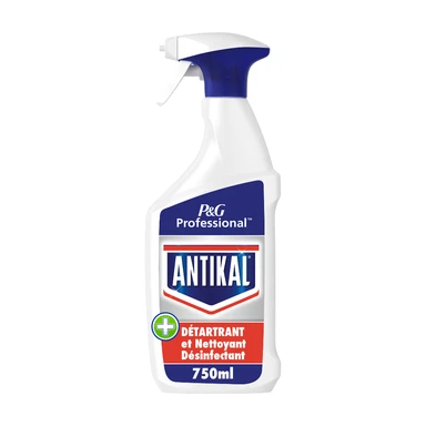 ANTIKAL Professionel Spray Détartrant & Désinfectant Original 750ml