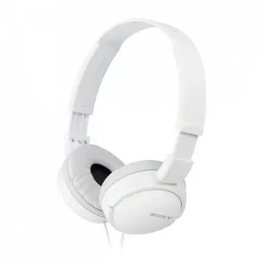 Sony MDR-ZX110APW Casque supra-auriculaire 3,5 mm avec microphone, Blanc