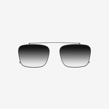 Even Realities - Even G2 B Clip & Pouch Grau (Rechteckige Fassung) - Clip-on Sonnenblende Hängt mühelos an Ihre Even G2 Smart Glasses
