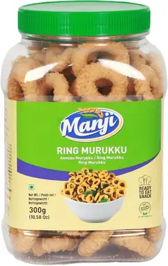 Manji Snacks Ring Murukku 300 g