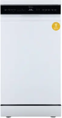 Midea MDWEF1034DW-WE vrijstaande vaatwasser, 60 cm hoog, Energieklasse C, 45 cm breed