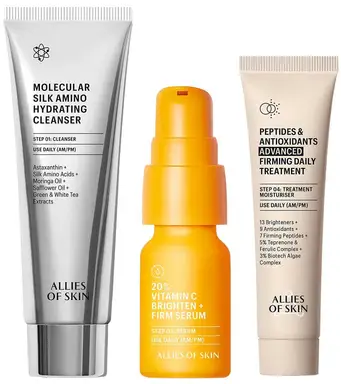 ALLIES OF SKIN Tägliches Straffungs-Trio Kit Set