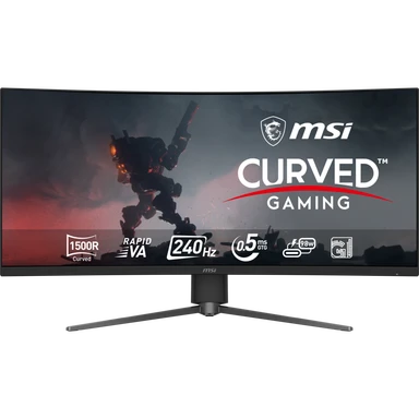 MSI MPG 346CQRF X24 34" Gaming Monitor | UWQHD | 240 Refresh Rate | 0.5ms Response Time | Rapid VA | Adaptive Sync | Curved Design