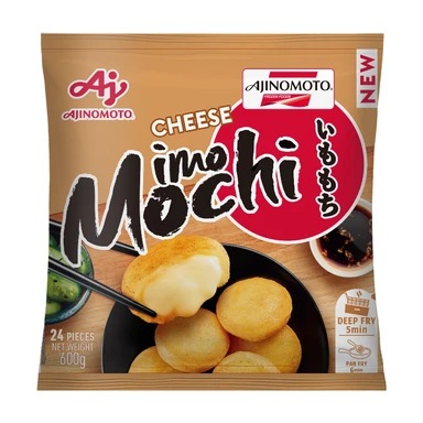 AJINOMOTO Imomochi Lot de 24 gâteaux de riz au fromage - 600 g 