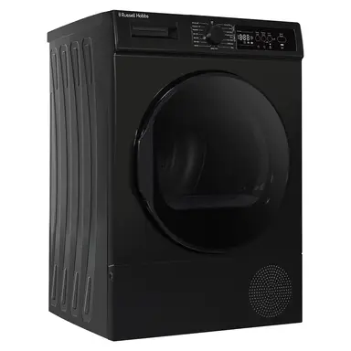 Russell Hobbs® RH9HPTD1E12B, 9kg Heat Pump Dryer in Black
