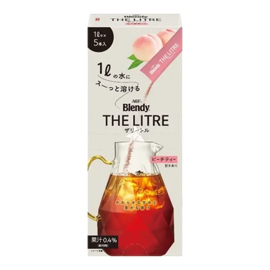 AGF Blendy THE LITRE Perzikthee 5 stuks