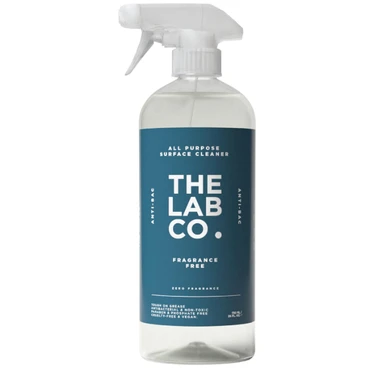 The Lab Co. Antibacterial  All Purpose Cleaner 750ml Multi Surface Cleaning Spray Fragrance Free Unscented no perfume for sensitive skin