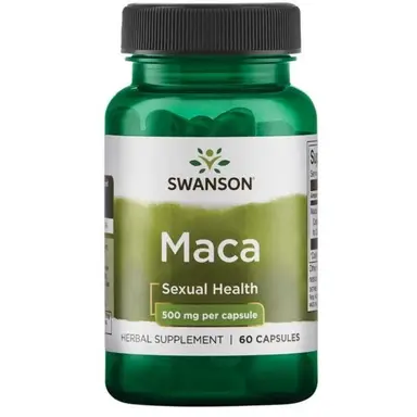 Swanson Maca Vitality 500 mg - 60 Capsules