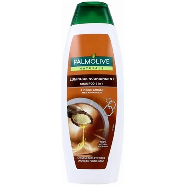 Palmolive Shampoo - 2-in-1 Stralende Voeding met Arganolie 350 ml