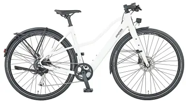Prophete E-Bike Urbanicer 2.0, 28 Zoll, Reichweite bis zu 110 km, Hinterradmotor, LCD-Display, Rahmenhöhe 48 cm