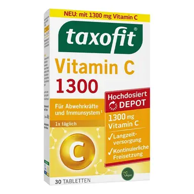 taxofit Vitamin C 1300 30 Tabletten