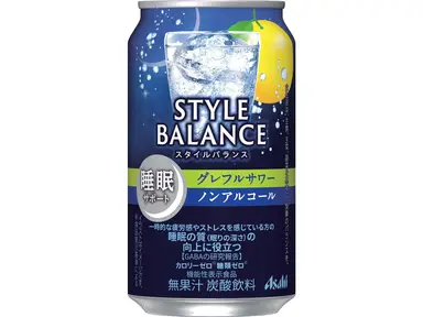 Asahi Style Sparkling Drink Grapefruit Sour 350ml