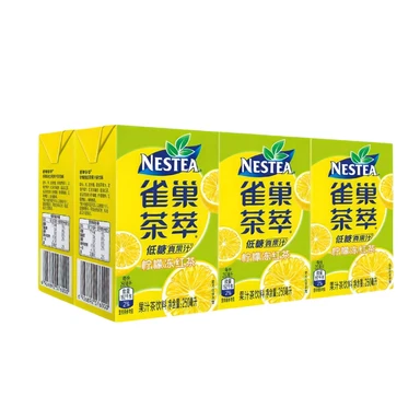 【durstlöschend】Nestlé Zitronengelee Schwarztee 250 ml x 6