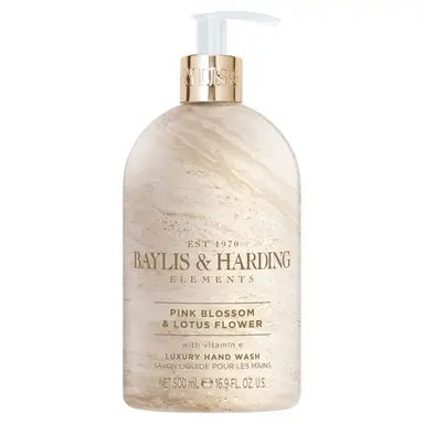 Baylis & Harding Elements Pink Blossom & Lotus Flower Luxury Hand Wash 500ml