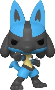 Funko POP! Vinyl Pokémon Lucario Super Sized Jumbo Figuur - 25 cm