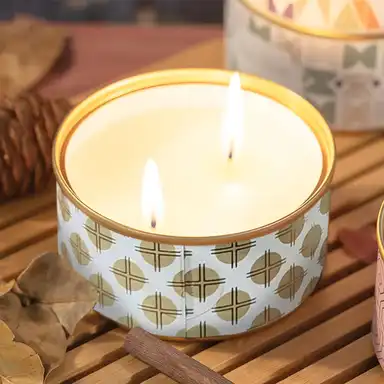 Zooly Canister Scented Candle - Camellia, 120G, 1PC