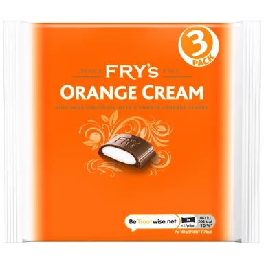 Fry's Orange Cream 3 × 49g