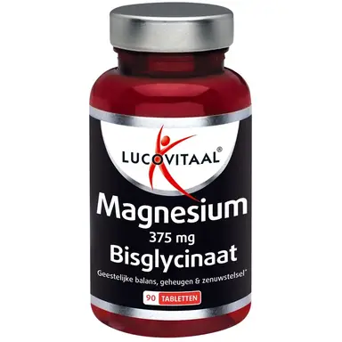 Lucovitaal Magnesium 375 mg Bisglycinaat 90 tabletten
