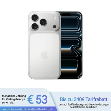 iPhone 17 Pro 256GB Silber