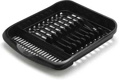 Addis Plate Dish Draining Rack - Soft Black