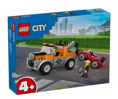 LEGO CITY 60435 Dépanneuse et Réparation de Voiture de Spor