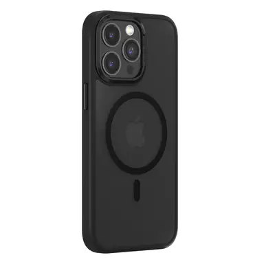 COMMA Joy Elegant Magnetic Anti-shock Phone Case - iPhone15Pro Max - Black