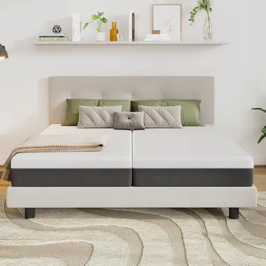 EGO HOME Mattress 180 x 200cm 18cm High H3 Cold Foam Mattress with 3-Layer Cold Foam and Can be Used on Both Sides - Pressure Relief, Point Elastic, Breathable, Back-friendly, Oeko-Tex Certified