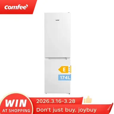 Comfee RCB169WH2E Réfrigérateur-congélateur autonome avec technologie Low Frost, classe énergétique E, blanc - 174 L