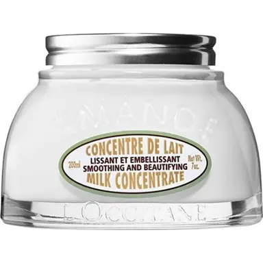 L'OCCITANE Lait d'amande concentré, fabriqué en France, 200 ml