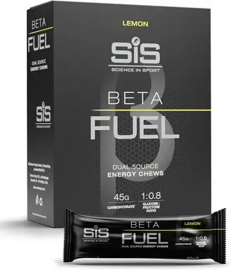 SiS Bar Beta Fuel Energy Chew Lemon - 6 x 60g